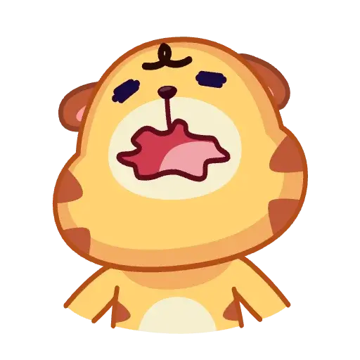 Tendy Tiger sticker 6