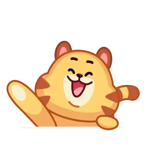 Tendy Tiger sticker 5