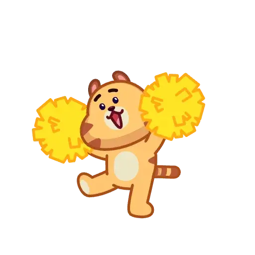 Tendy Tiger Alpha sticker 12